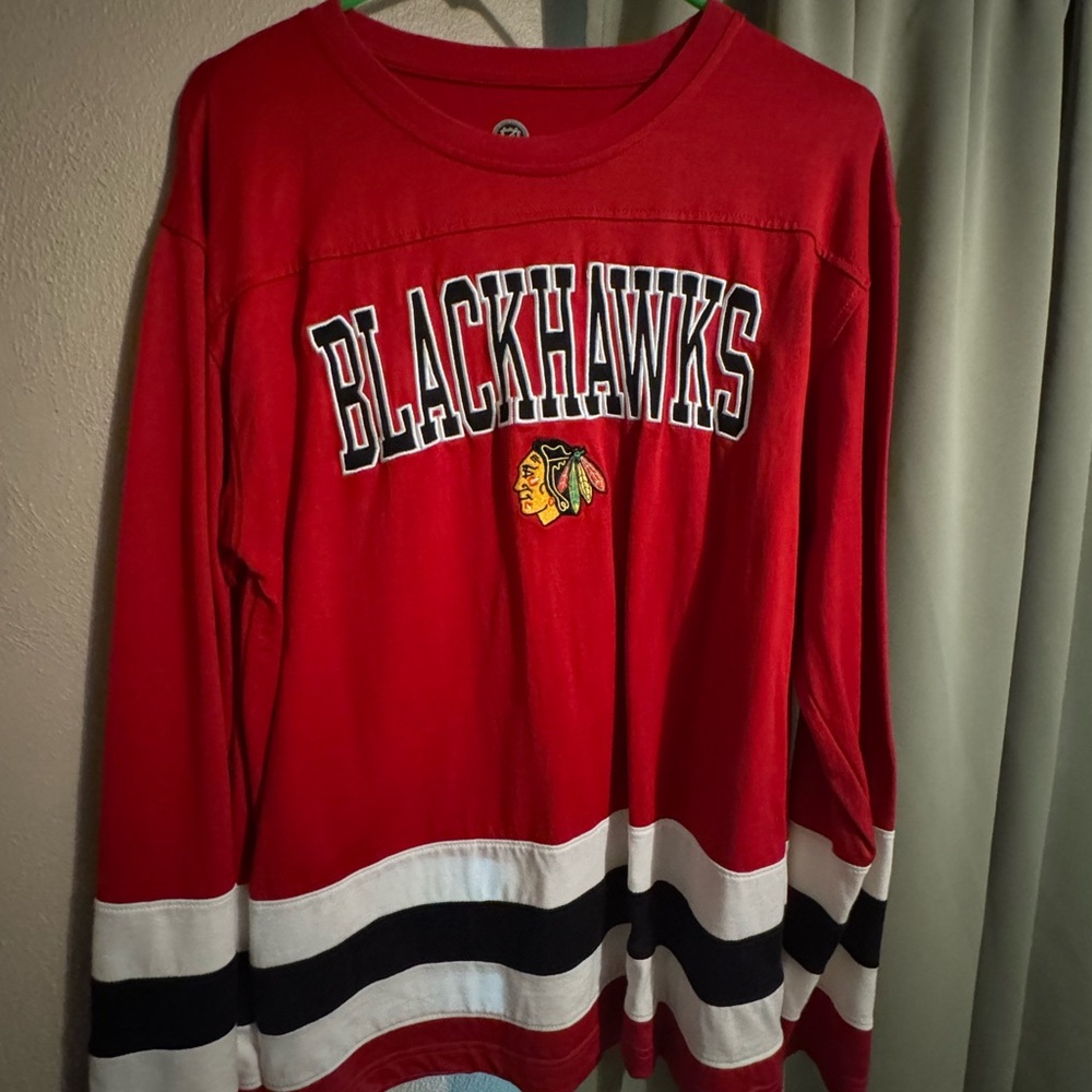 NHL Red Blackhawks Sweater
